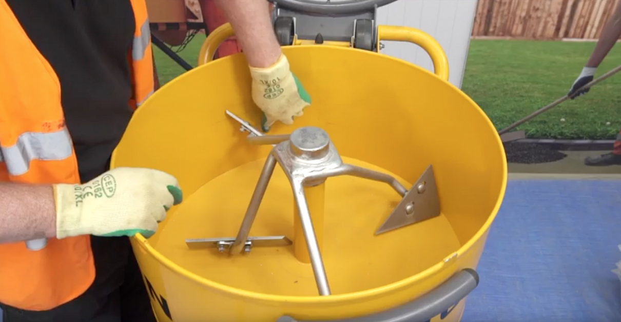 Forced Action Mixer Guide for Resin Bound Aggregates and Driveways